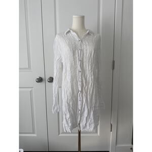 Singrid Olsen Cotton Linen Natural Fibers Dress Coastal Grandma Mediterranean